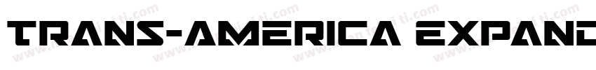 Trans-America Expand字体转换